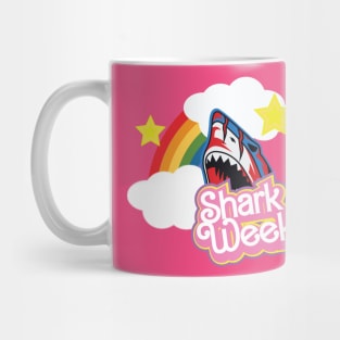 Shark Week Barbie Mug